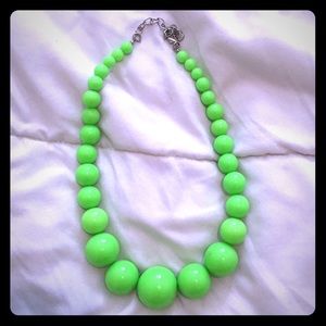 Lime Green Necklace